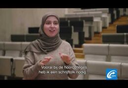 Studeren met hulp van een schrijftolk